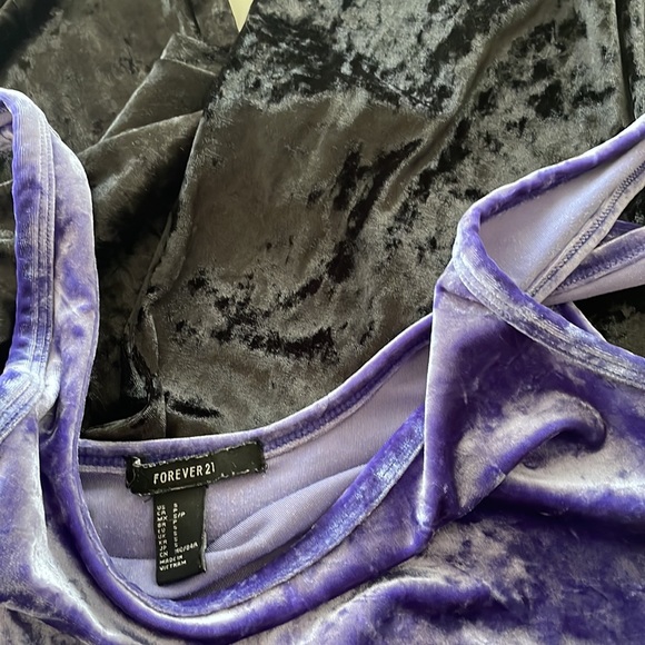 Nordstrom BP Crushed Velvet Lightweight Kick Flare Pants - Picture 5 of 5
